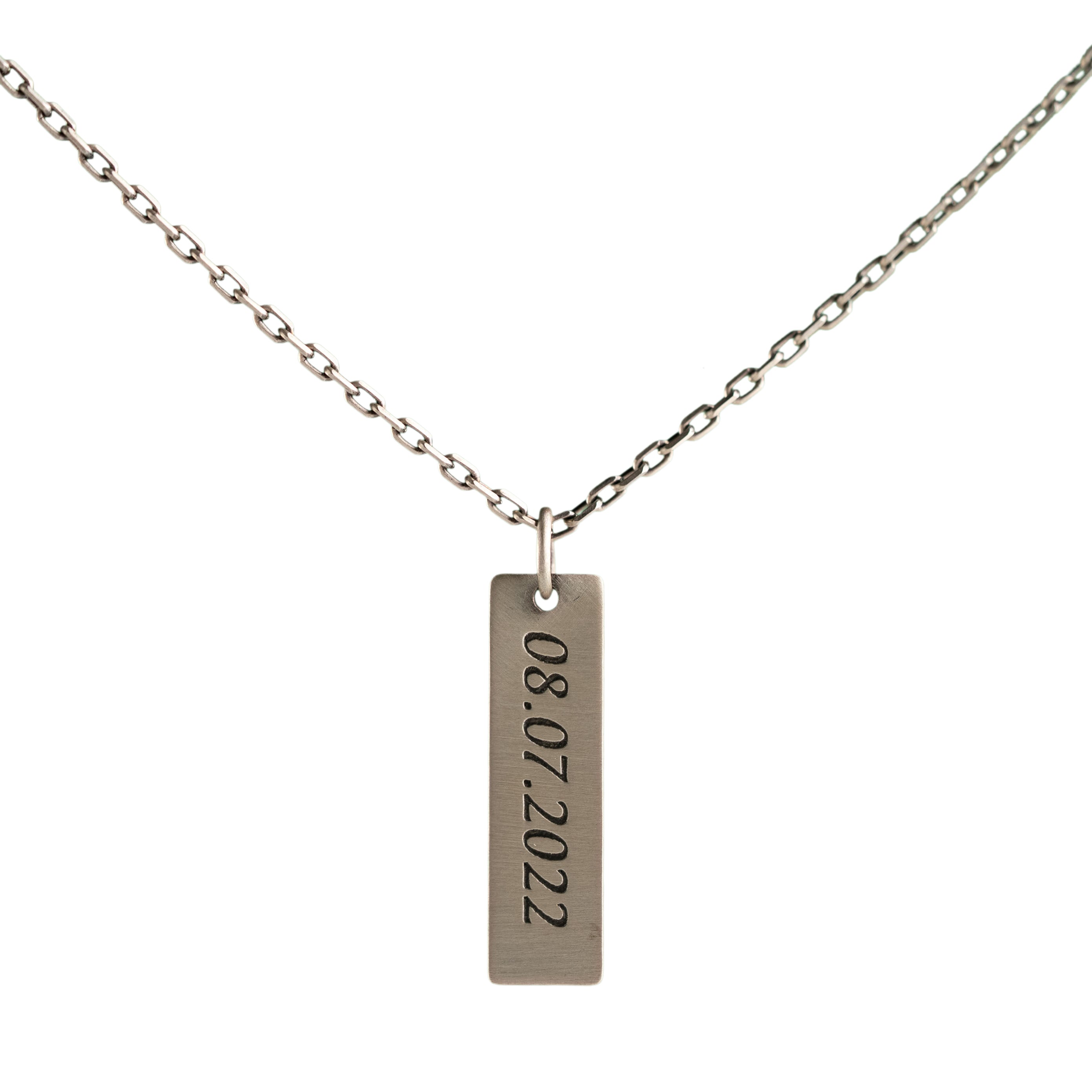 Personalized Bar Necklace