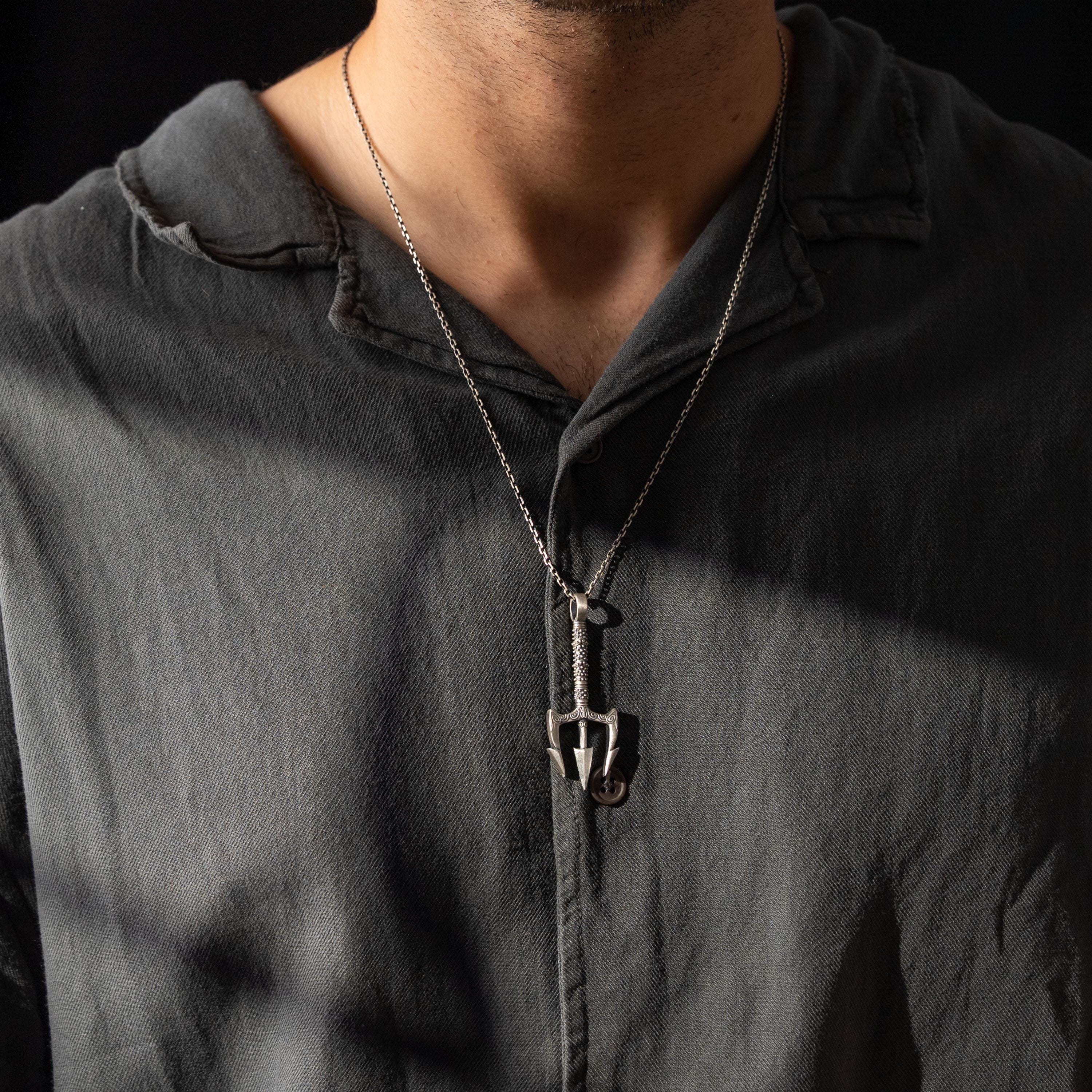 Poseidon Motif Necklace