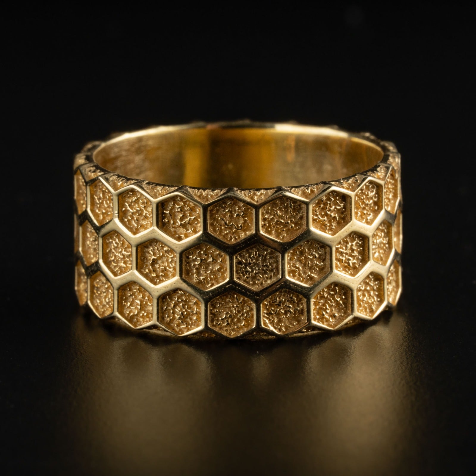 Honeycomb Hexagon Ring – Cilveras