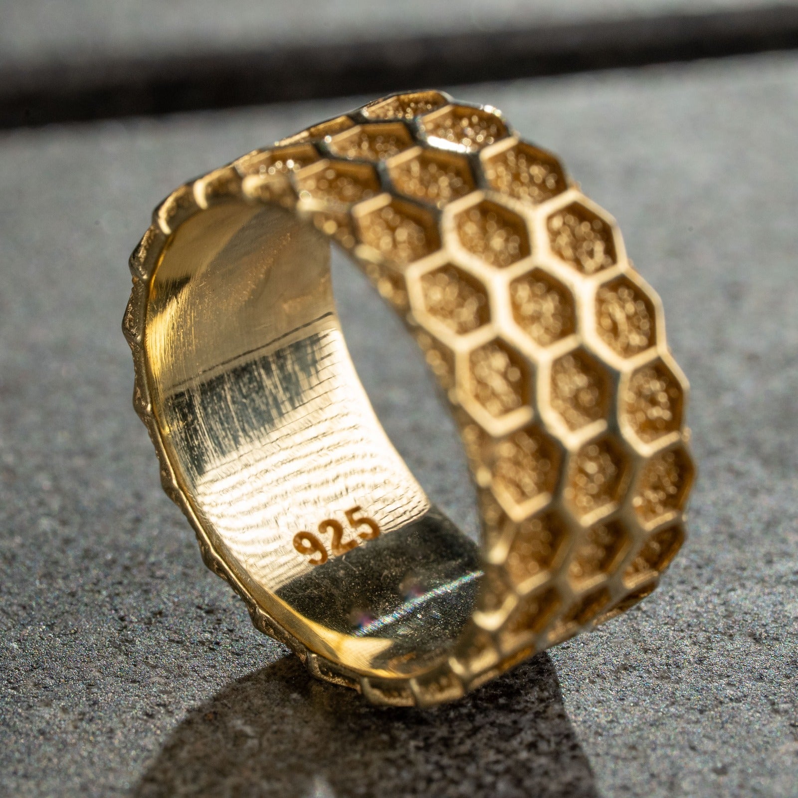 Honeycomb Hexagon Ring – Cilveras