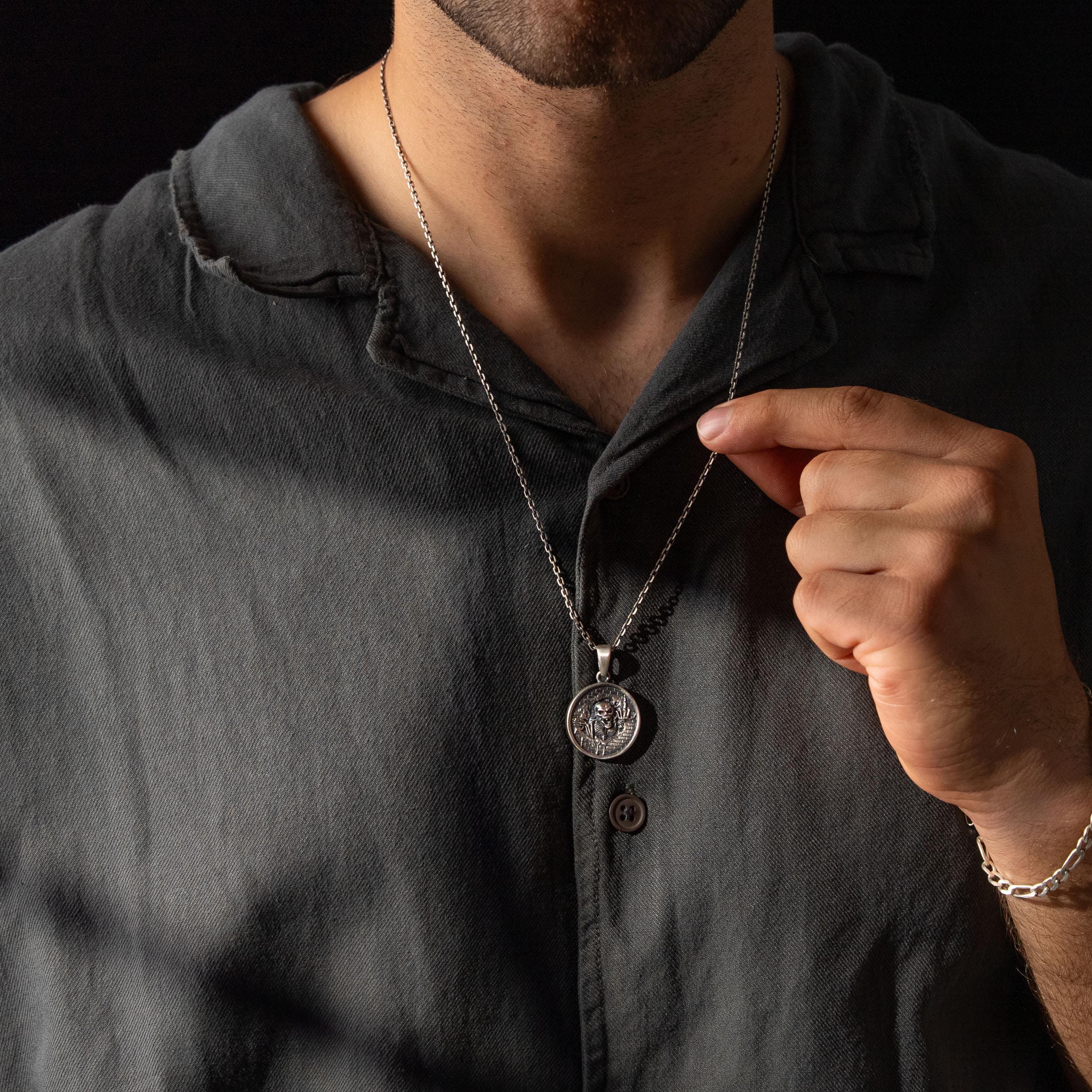 Figurative Skeletal Motif Necklace