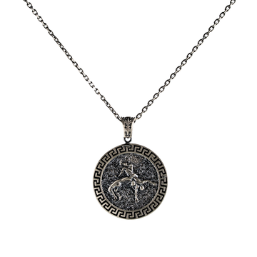 Ancient Greek Wrestling Medallion