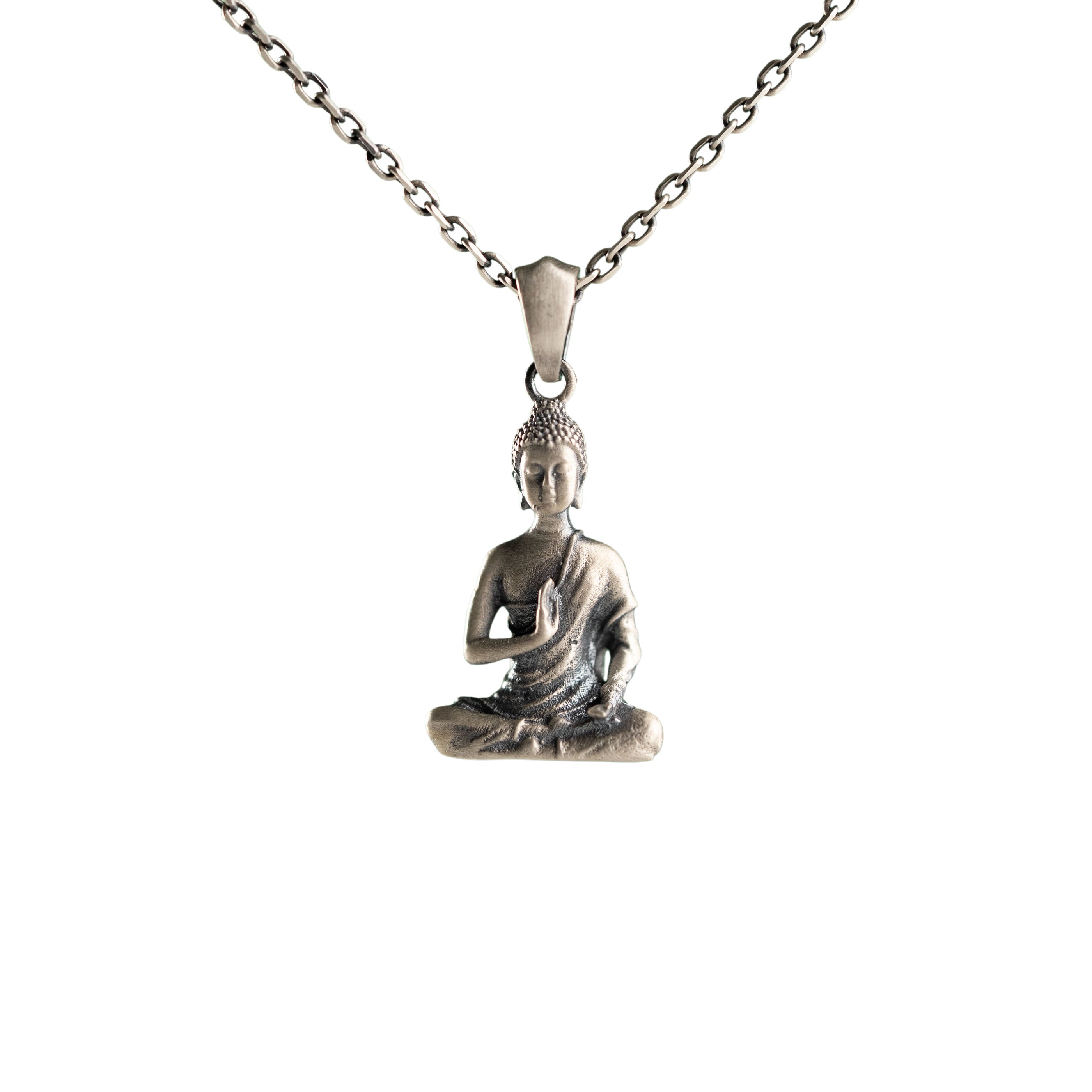 Buddha Relief Motif Necklace
