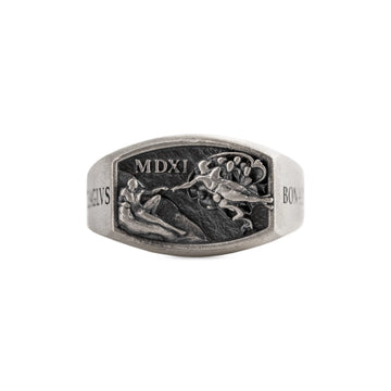 Creation of Adam Relief Signet Ring