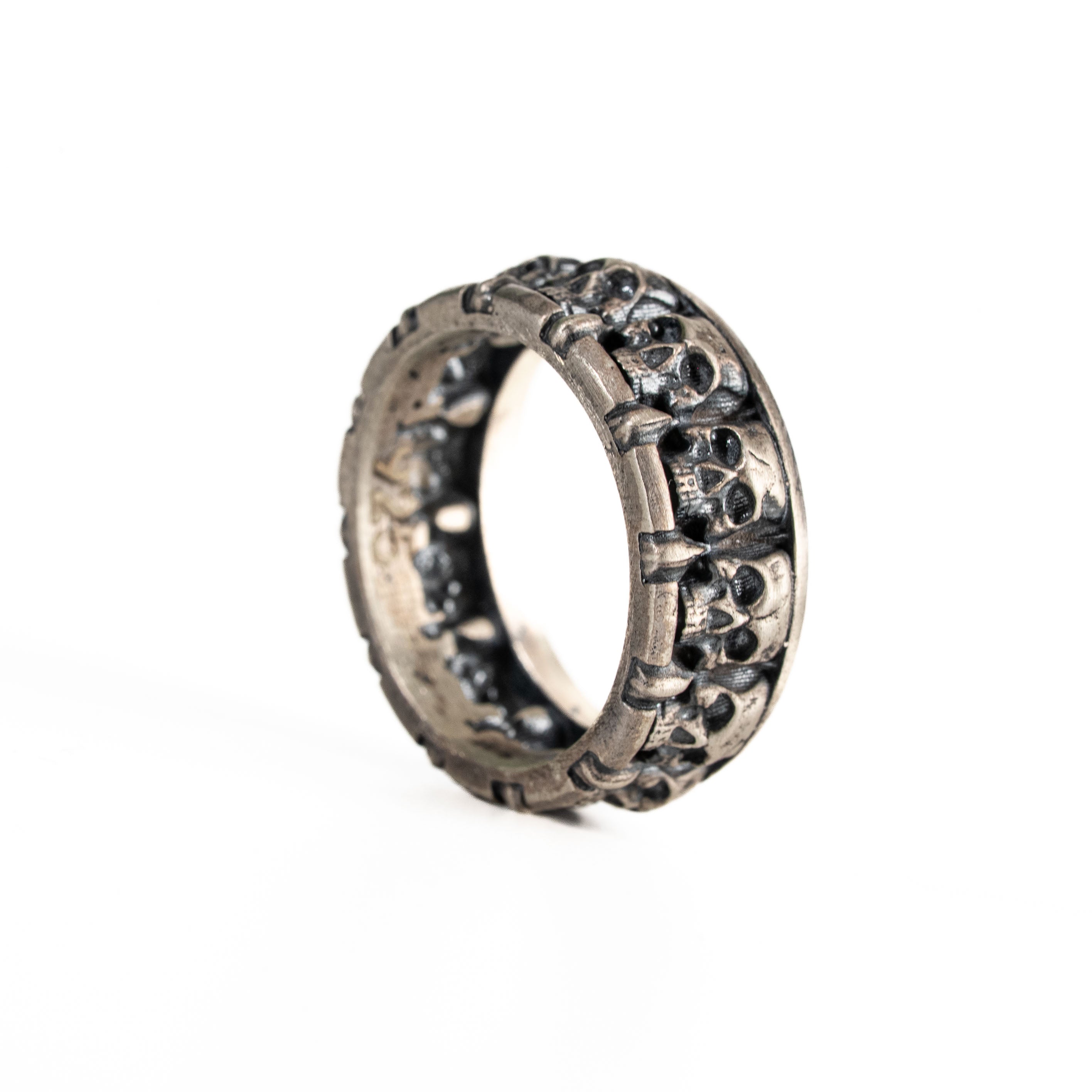 Personalized Skull Men's Ring