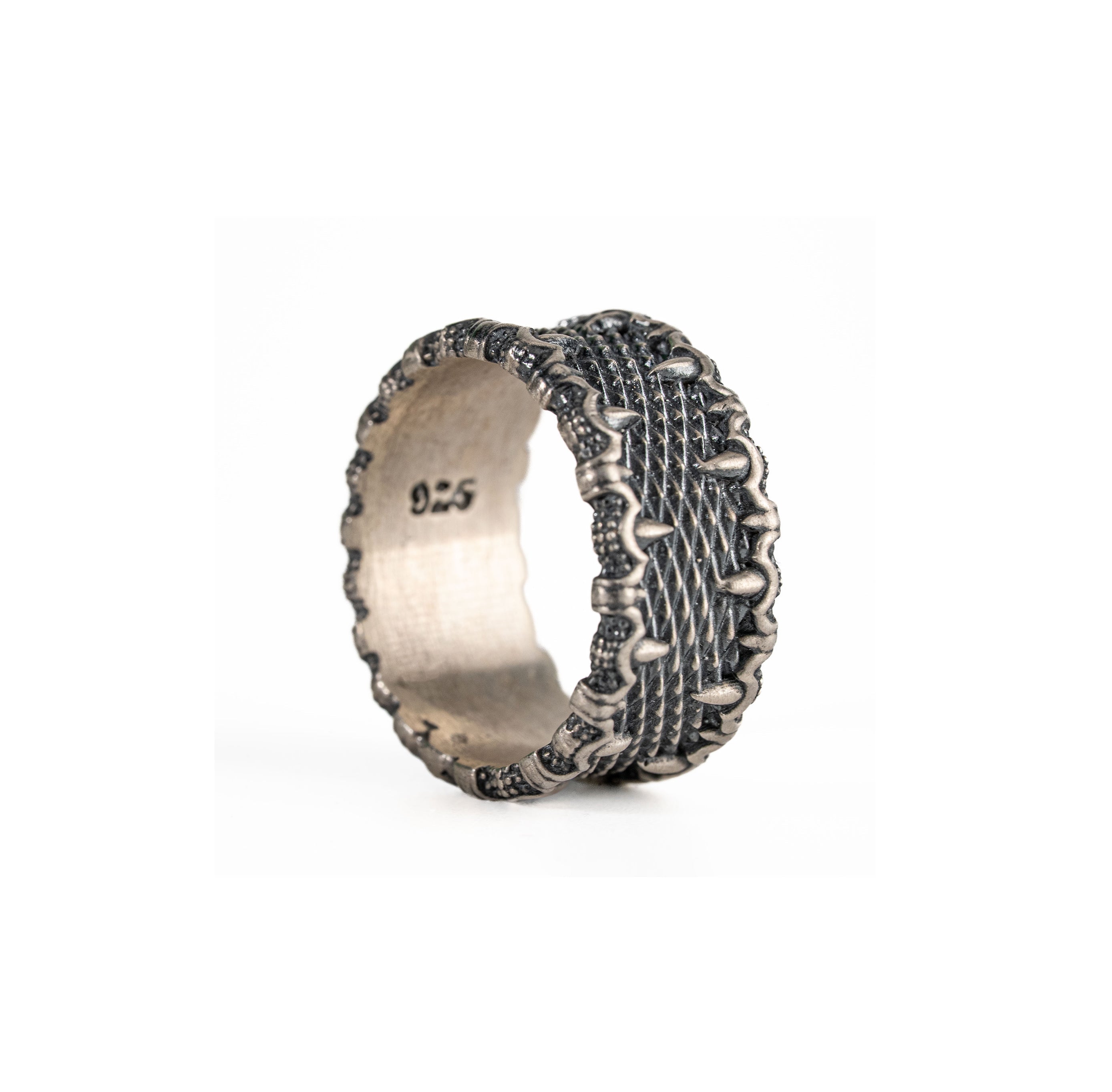Dragon Scale Textured Ring
