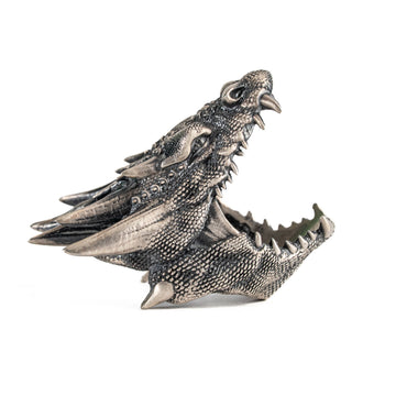 Sculpted Dragon Head Ring