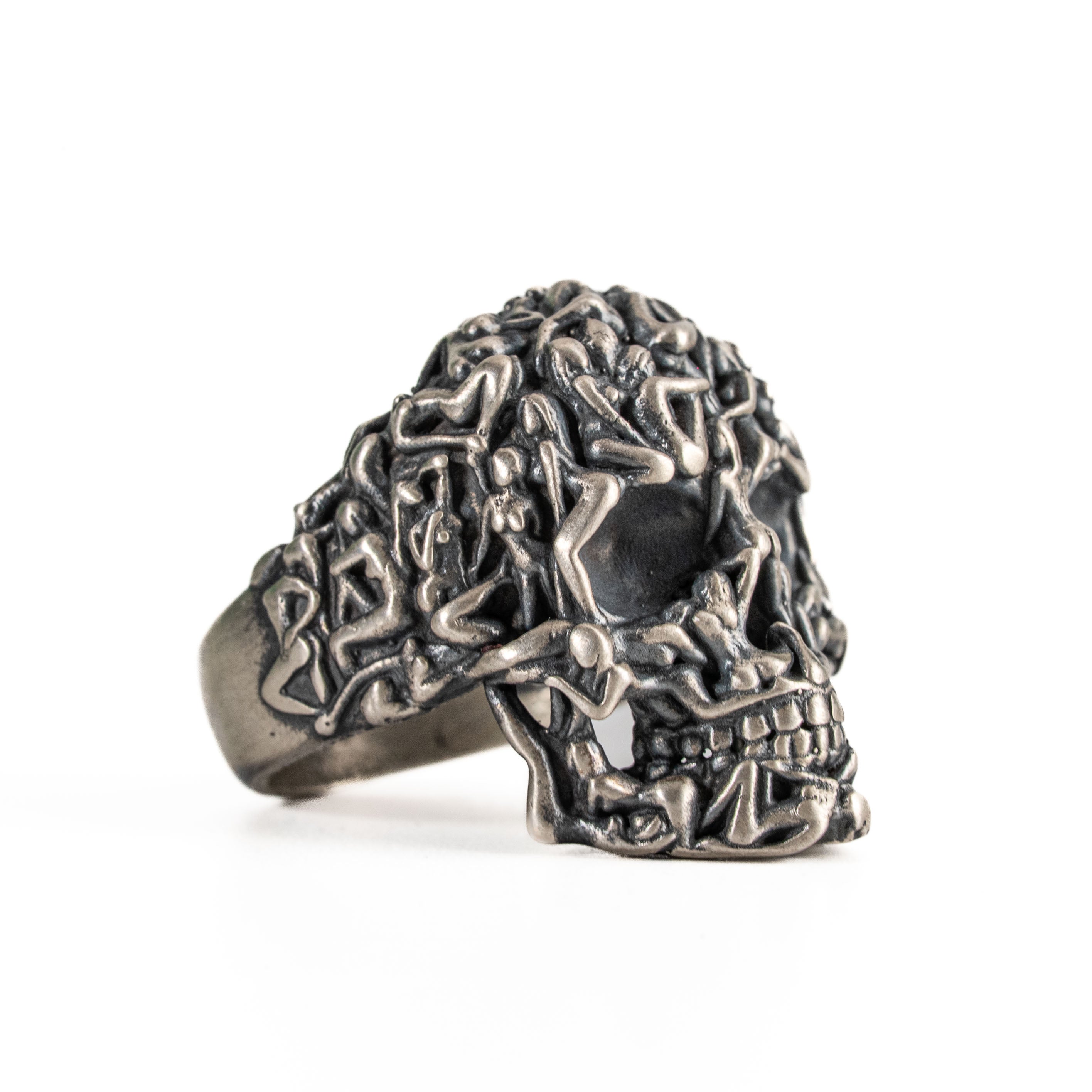 Sensual Women and Skull Punk Ring