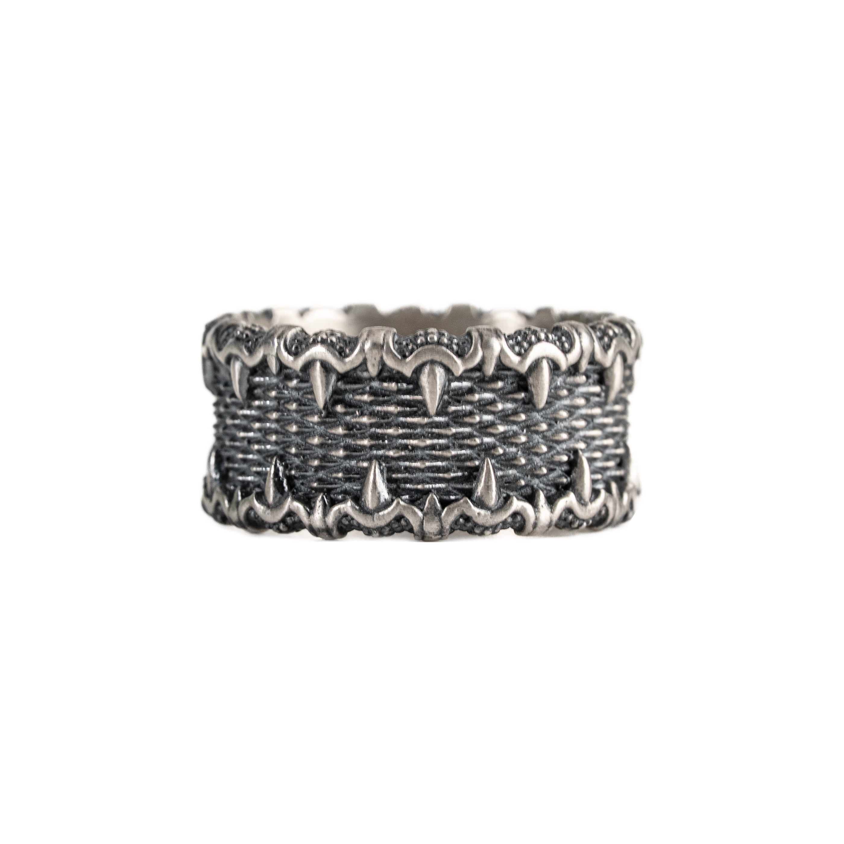 Dragon Scale Textured Ring