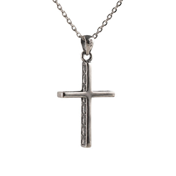 Nested Geometric Multi Cruciform Necklace