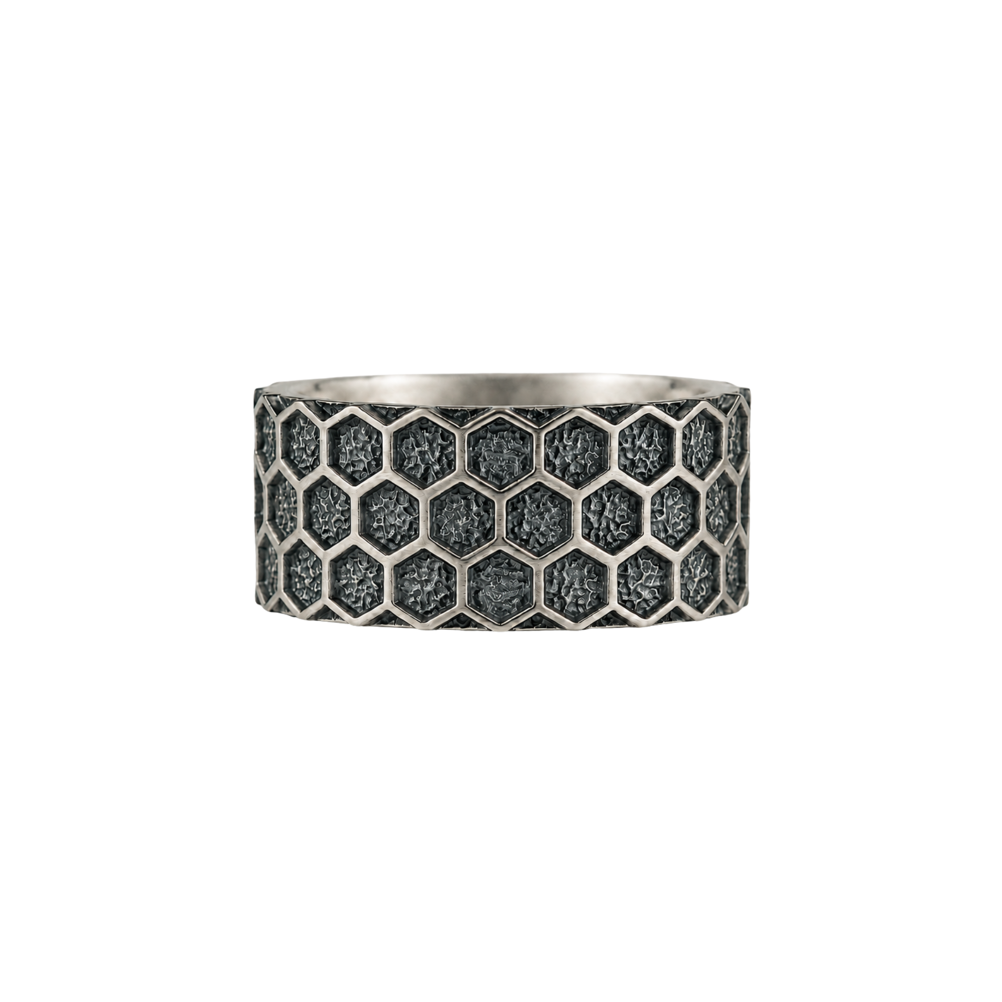 Honeycomb Hexagon Ring