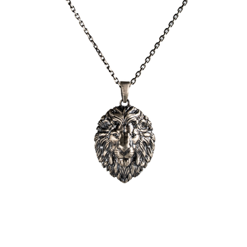 Leo Lion Head Mane Necklace