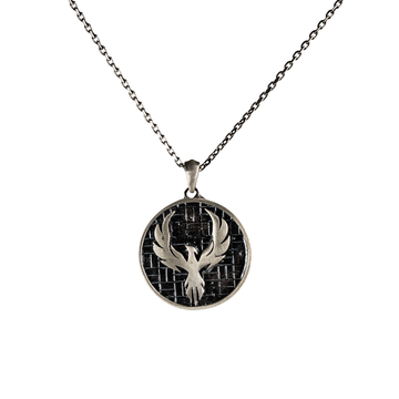 Phoenix Rising Medallion Necklace