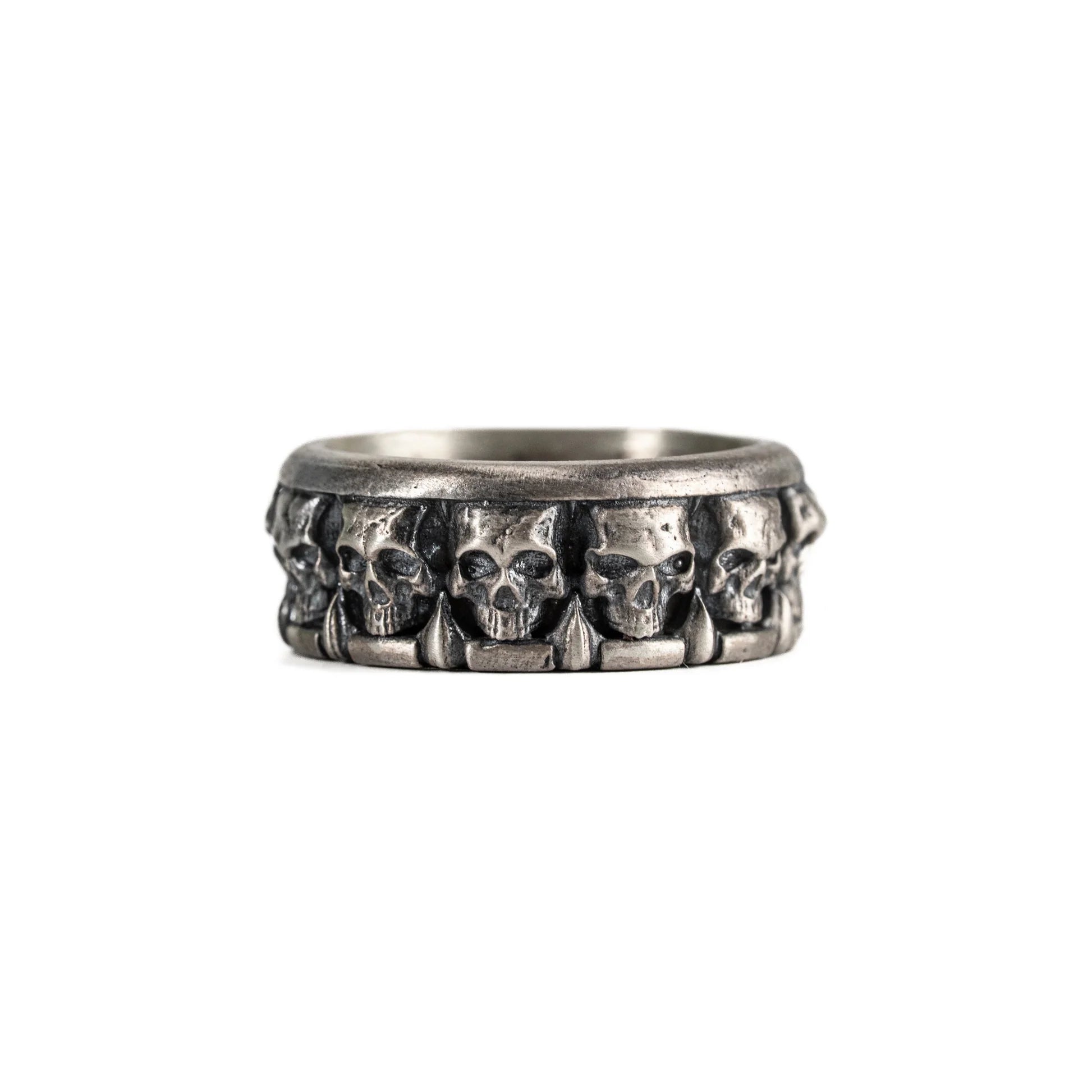 Figurative Skeletal Motif Ring