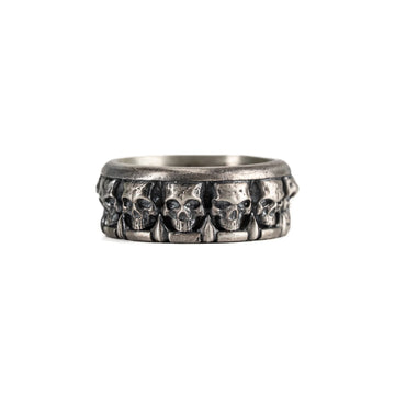 Figurative Skeletal Motif Ring