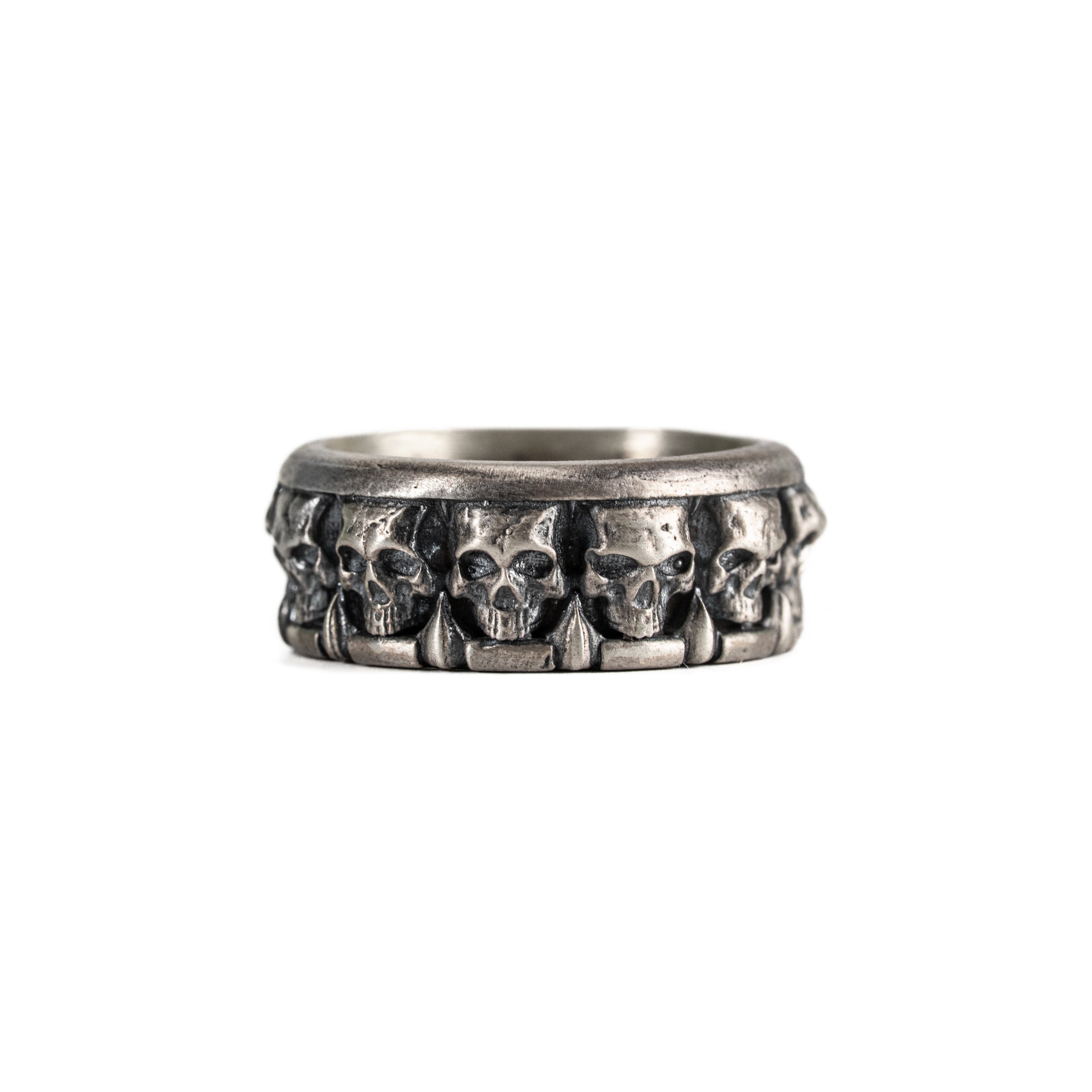 Personalized Figurative Skeletal Motif Ring