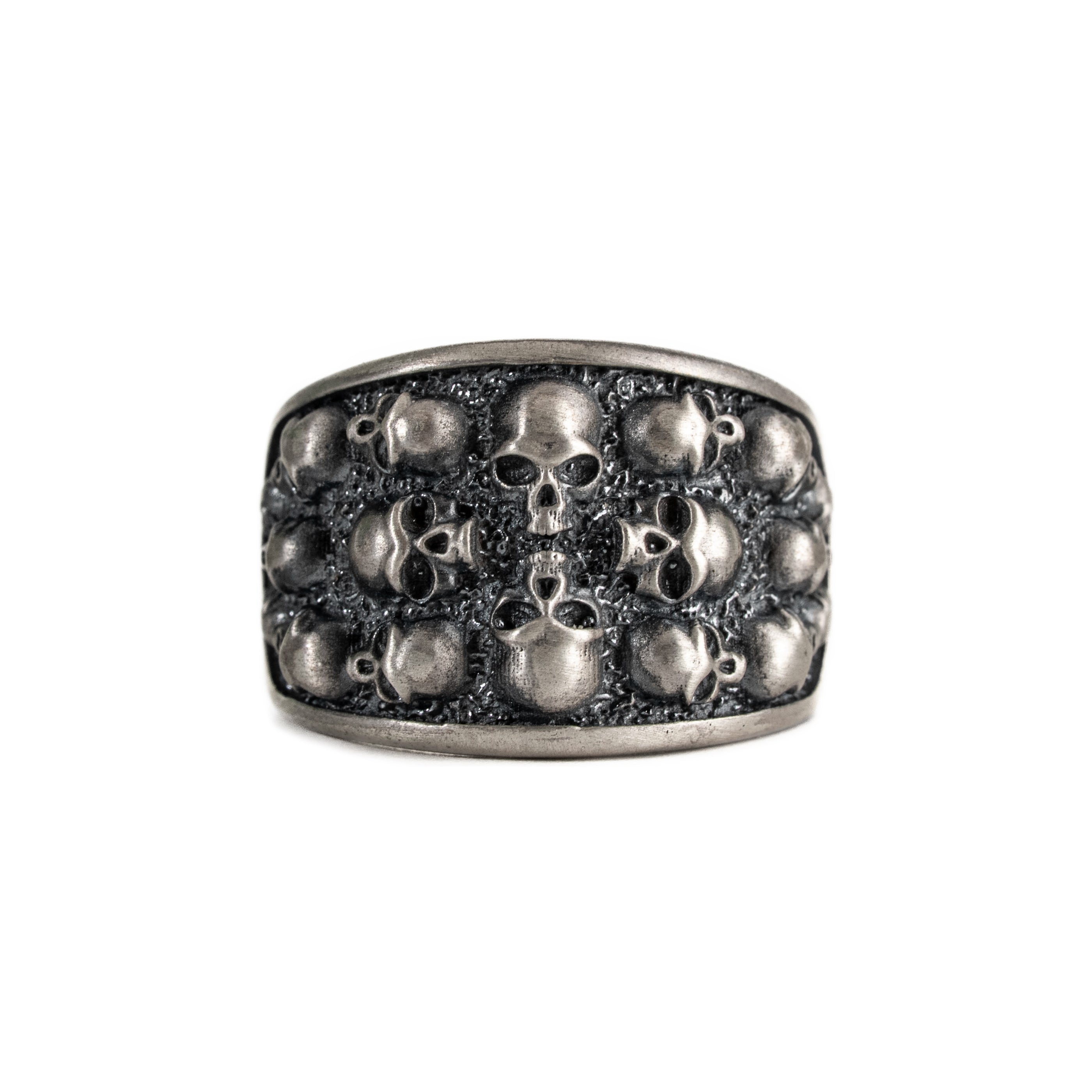 Figurative Skeletal Motif Band Ring
