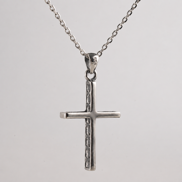 Nested Geometric Multi Cruciform Necklace