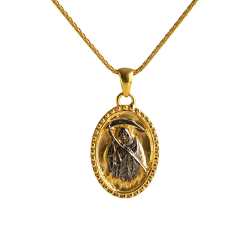 Grim Reaper Pendant in 925 Sterling Silver