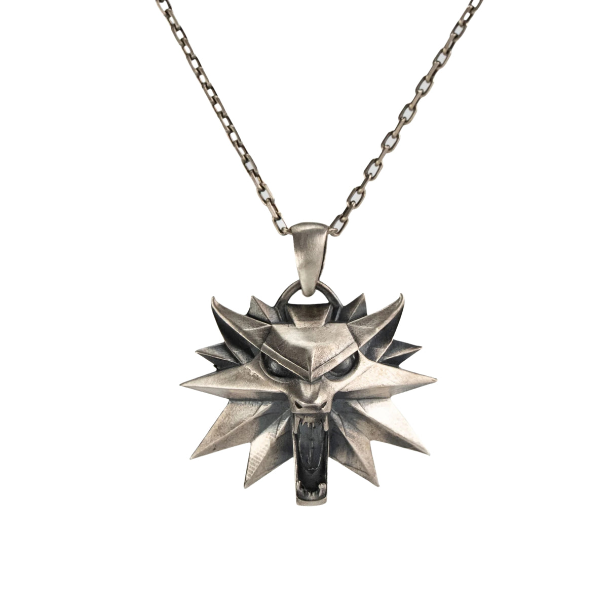 Wolf Head Pendant